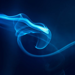 blue smoke