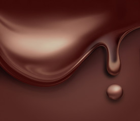 liquid chocolate