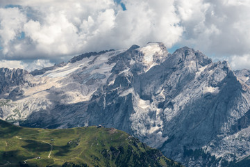 Fototapeta premium val gardena in italy