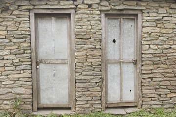 Obraz na płótnie Canvas The Old wooden Door, Background