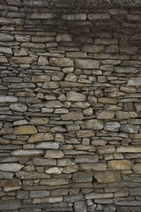 Stone Wall: Texture of vintage brickwork - stone brick