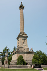 Fototapeta premium Brock's Monument in Queenston Heights Park Niagara Falls Ontaria Canada