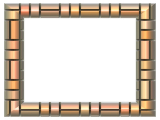 Picture frame generated isolated texture