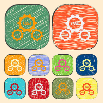 illustration of vector icon
