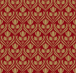 retro wallpaper seamless