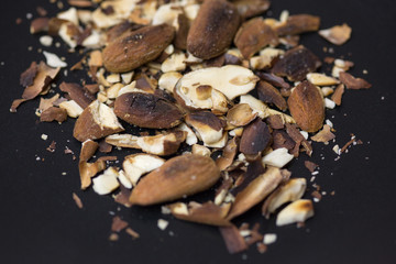 Obraz na płótnie Canvas toasted almond 