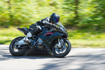 Motorbike racing