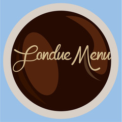 Fondue menu