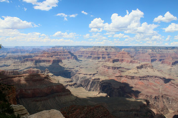 View of the South Rim, Grand Canyon National Park, Arizona, United States