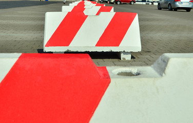 Parkplatzabsperrung
