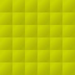 Seamless lime green padded upholstery vector pattern texture