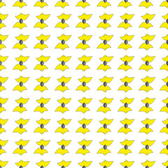 Colorful geometric abstract seamless white background