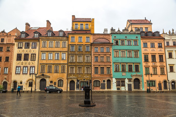 Old town sqare in Warsaw