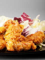 Crispy fried chicken