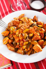 Pork and vegetables stew