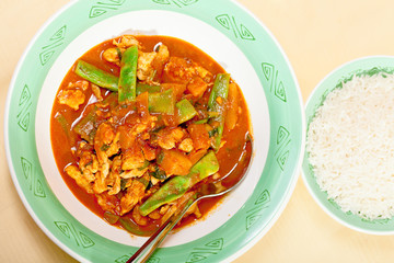 Thai red curry