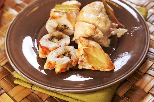 Chicken roulades