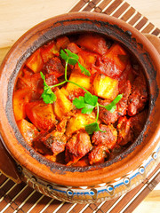 Meat and vegetable stew