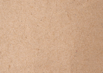 Paper texture - brown paper sheet.