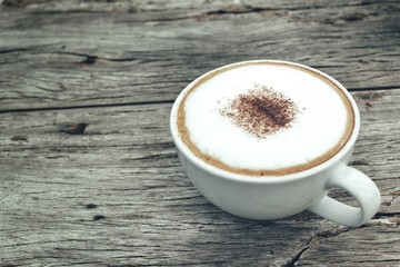 Cappuccino coffee