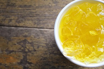 Iced chrysanthemum tea