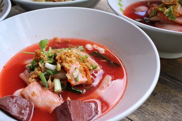  Seafood noodles
