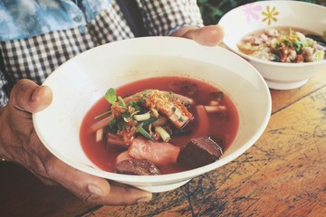  Seafood noodles