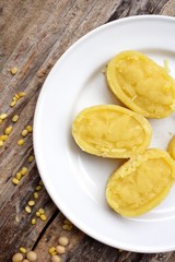 Dessert of soy bean