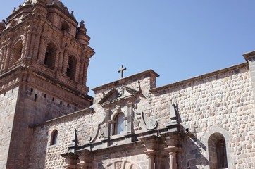 Fototapeta na wymiar Qorikancha(santo domingo church in cuzco Peru)