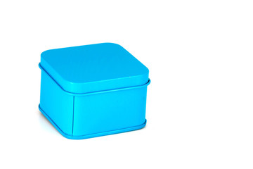 The Metal blue gift box