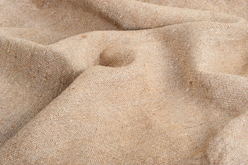 Background of burlap