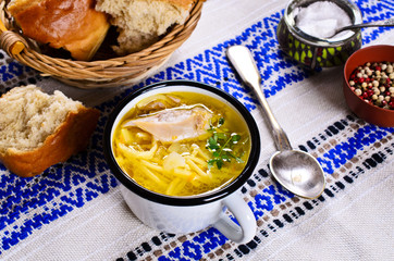 Soup with pasta