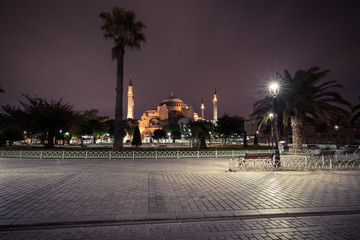 St. Sophia church, mosque and museum in Istanbul
