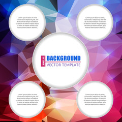 Abstract Creative concept vector booklet list for Web and Mobile
