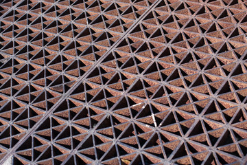 geometry pattern steel background