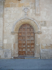 Fototapeta na wymiar St Gavino Church in Porto Torres