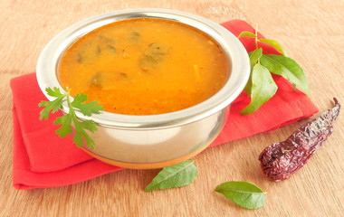 Curry in a bowl.