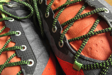 Technology for mountain shoes