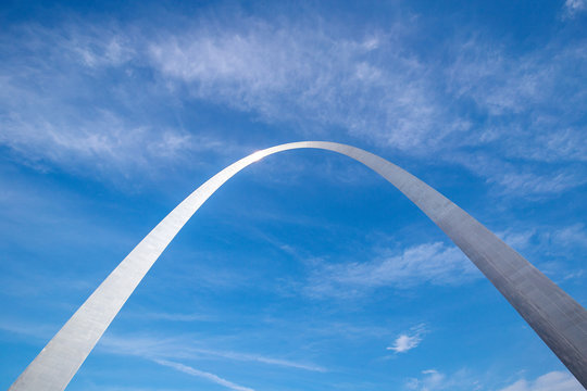 Top section of the Arch  St Louis