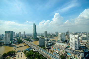 Fototapeta na wymiar Bangkok city
