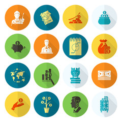 Business and Finance Icon Set