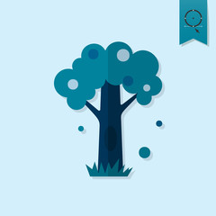 Stylized Tree with Hollow