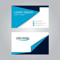 business card vector illustration