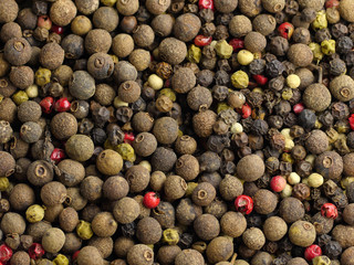 Mix of dry peppercorn
