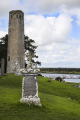 Fototapeta premium Clonmacnoise in Irlanda