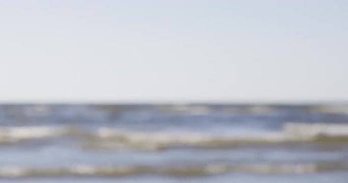 blurred background of fin gulf of baltic sea