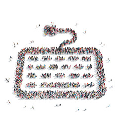 people  shape keyboard