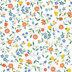 seamless floral  background