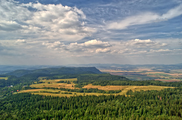 Fototapeta premium landscape / Landscapes rocks in a natural park made in HDR photography 
