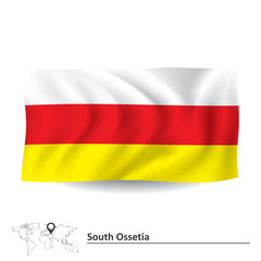 Flag of South Ossetia